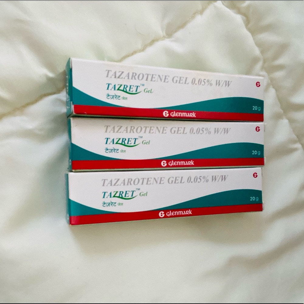 (3) TUBES OF ACNE GEL .05% RET A